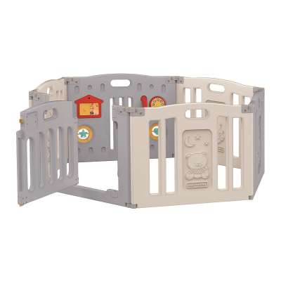 Hot sell multifunctional new design safety Kids plastic indoor play yard fence baby playpen