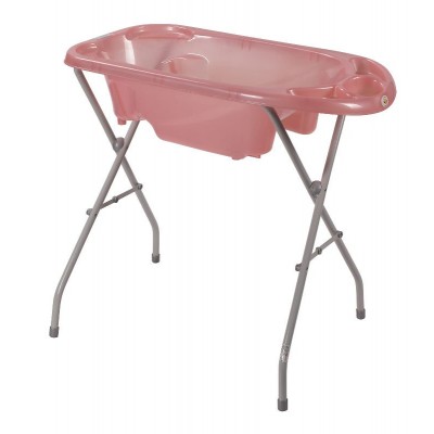 new design Plastic high quality baby bathtub with stand