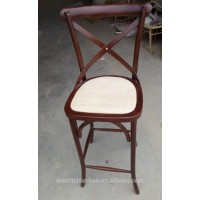 cross back wood chair seat replacement dining chair